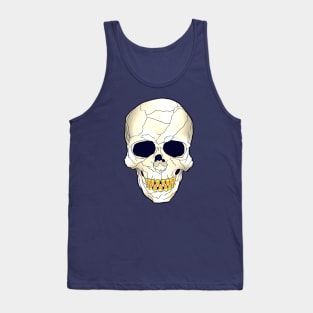 Candy Corn Skull Tank Top